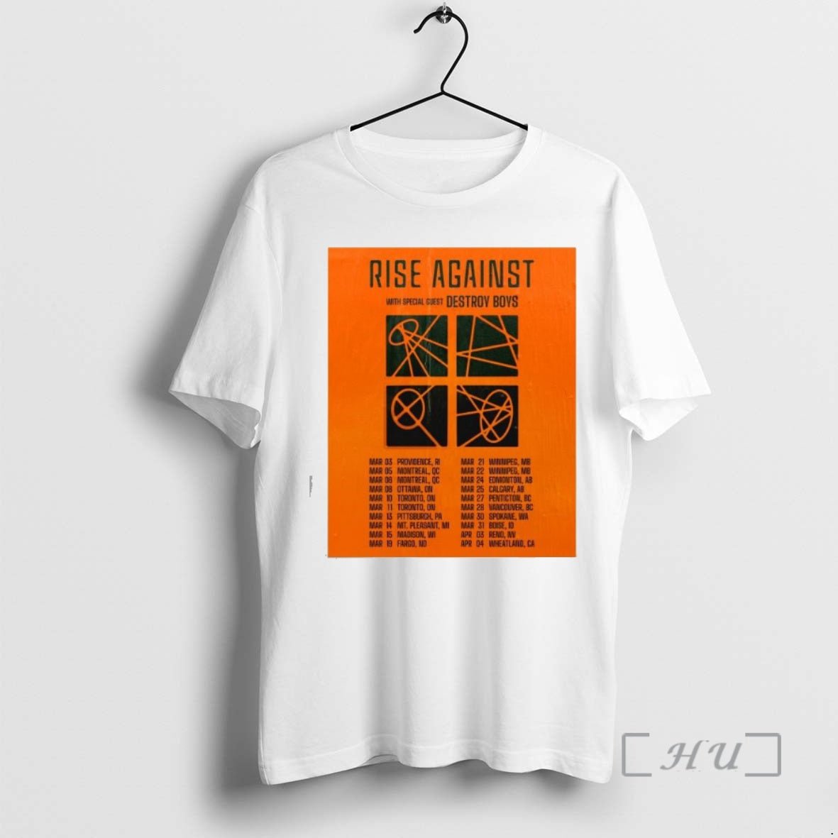 Officials Rise Against 2026 Spring Concert Tour T-Shirts, Hoodie, Sweatshirt - T-Shirt, Sweatshirt, Hoodie