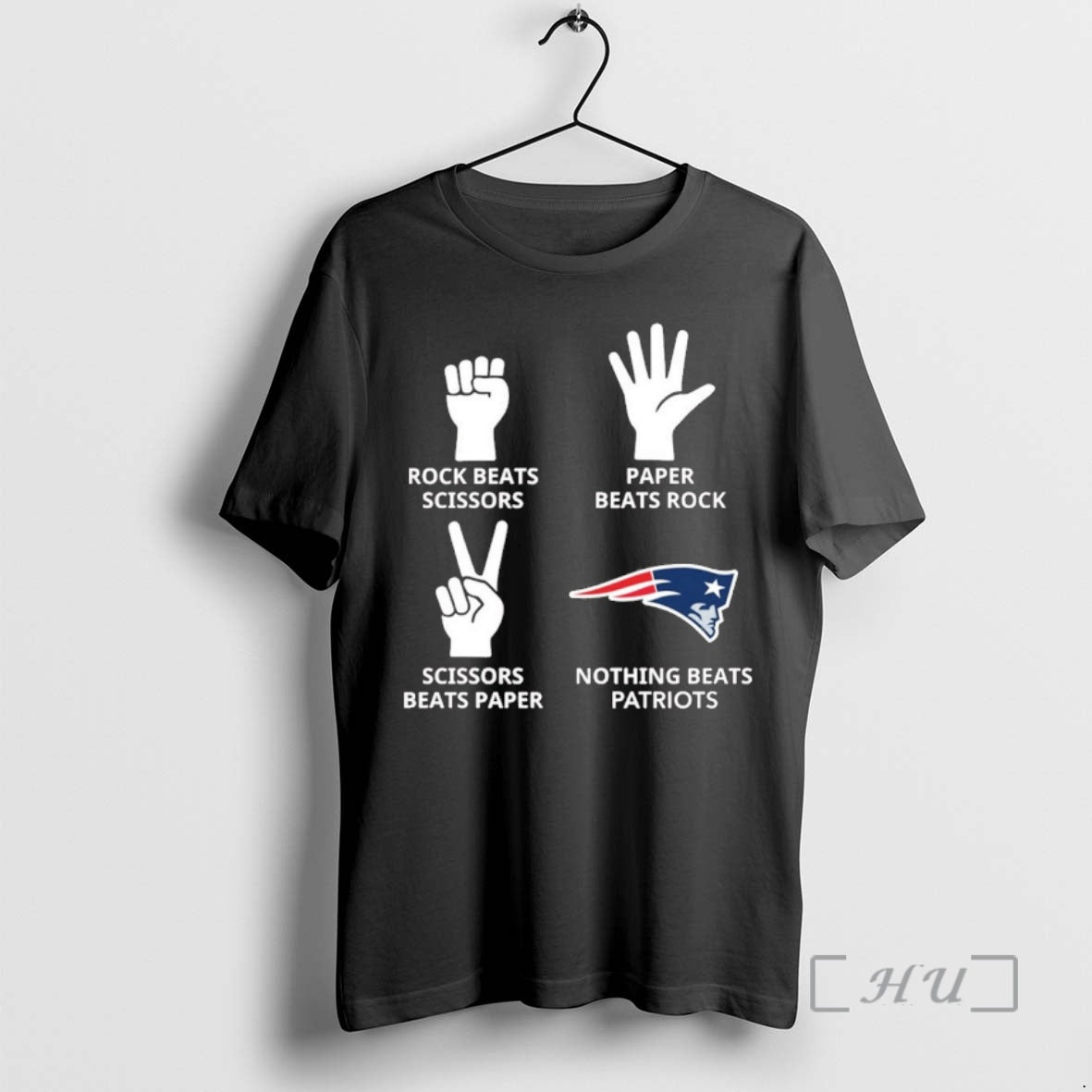 Officials Rock Beats Scissors Paper Beats Rock Scissors Beats Paper Nothing Beats Patriots T-Shirts, Hoodie, Sweatshirt - T-Shirt, Sweatshirt, Hoodie