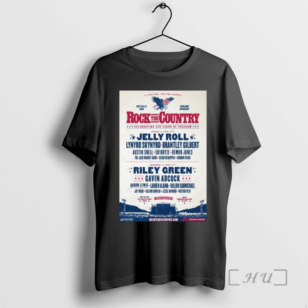 Officials Rock Country Ashland Kentucky July 10 11 2026 Events T-Shirts, Hoodie, Sweatshirt - T-Shirt, Sweatshirt, Hoodie