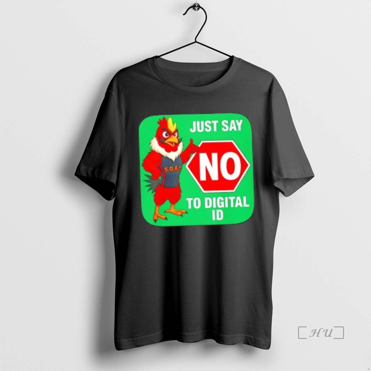 Officials Rooster Just Say No Digital Id T-Shirts, Hoodie, Sweatshirt - T-Shirt, Sweatshirt, Hoodie