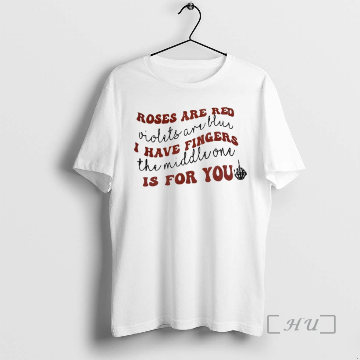 Officials Roses Are Red Violets Are Blue I Have Fingers Middle One Is T-Shirts, Hoodie, Sweatshirt - T-Shirt, Sweatshirt, Hoodie