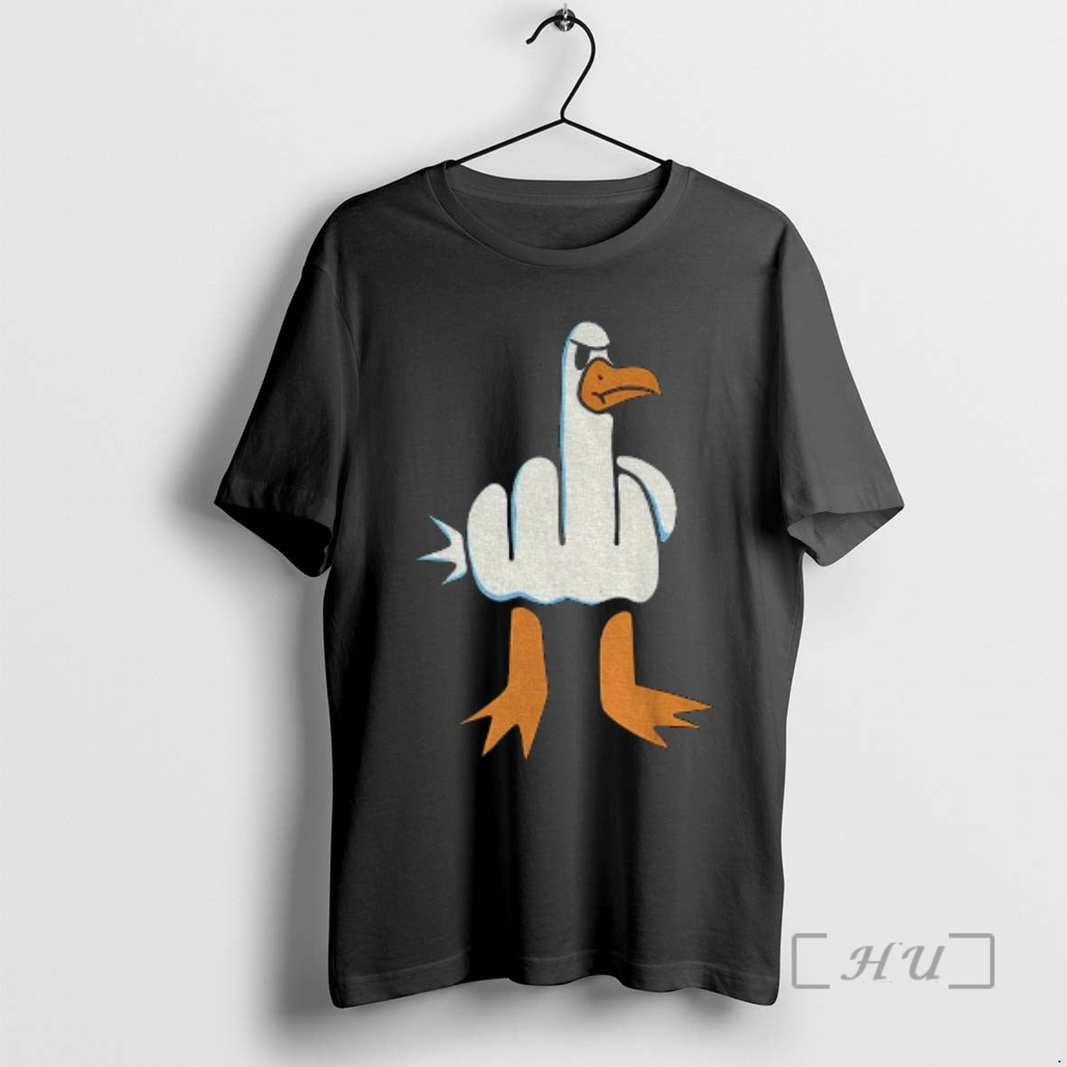 Officials Rude Seagull Middle Finger Funny T-Shirts, Hoodie, Sweatshirt - T-Shirt, Sweatshirt, Hoodie