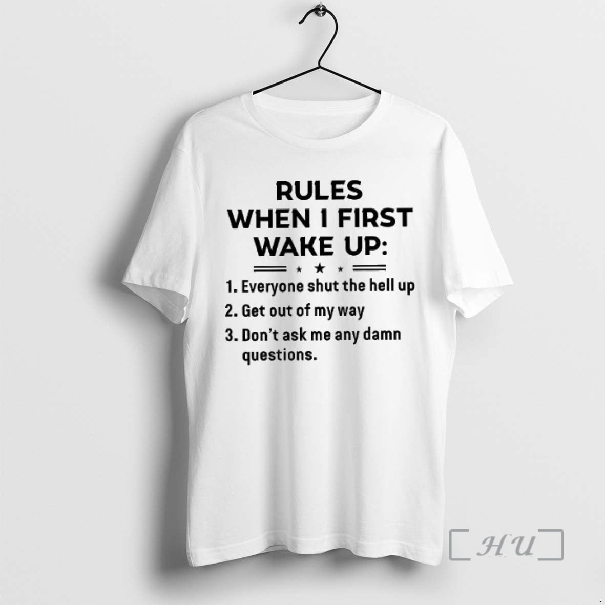 Officials Rules When I First Wake Up Woman T-Shirts, Hoodie, Sweatshirt - T-Shirt, Sweatshirt, Hoodie
