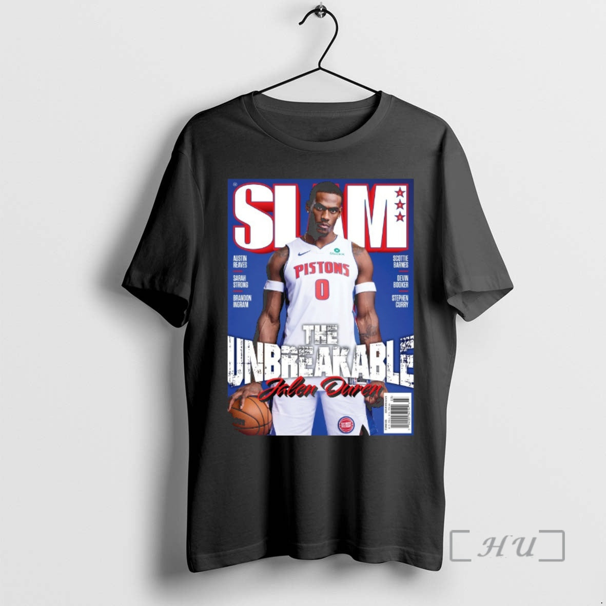 Officials Slam 260 Jalen Duren Unbreakable Detroit Pistons Magazine T-Shirts, Hoodie, Sweatshirt - T-Shirt, Sweatshirt, Hoodie