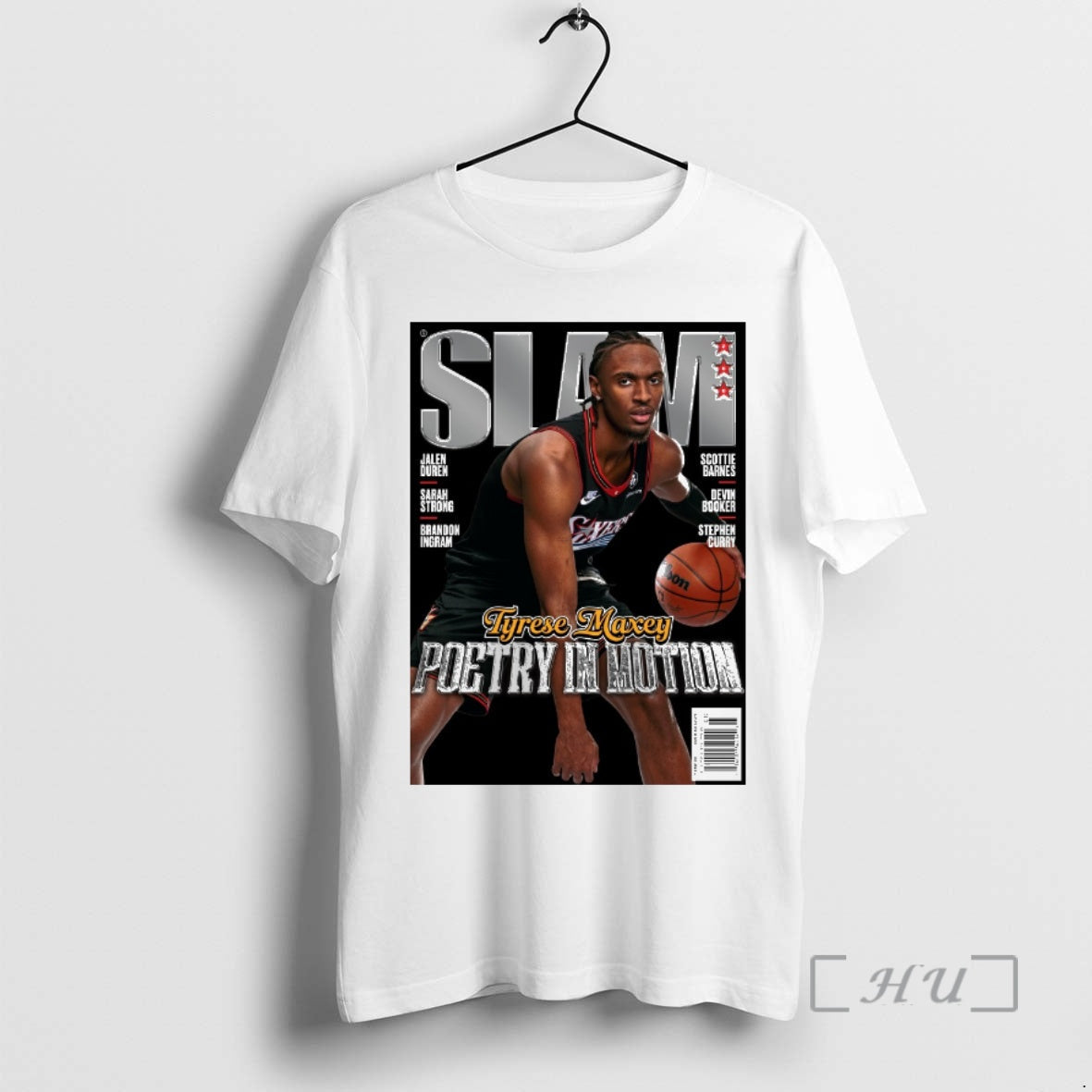 Officials Slam 260 Tyrese Maxey Poetry Motion Magazine Philadelphia 76ers T-Shirts, Hoodie, Sweatshirt - T-Shirt, Sweatshirt, Hoodie