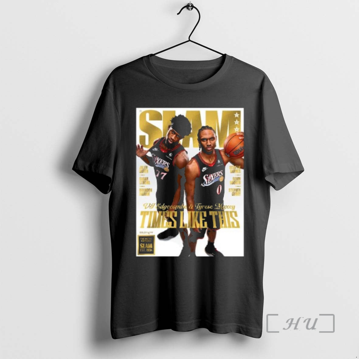 Officials Slam Tyrese Maxey Vj Edgecombe T-Shirts, Hoodie, Sweatshirt - T-Shirt, Sweatshirt, Hoodie