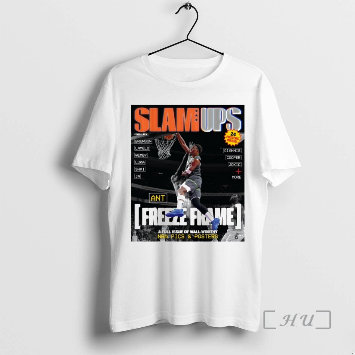 Officials Slam Ups Anthony Edwards Freeze Frame Full Issue Wall Worthy T-Shirts, Hoodie, Sweatshirt - T-Shirt, Sweatshirt, Hoodie