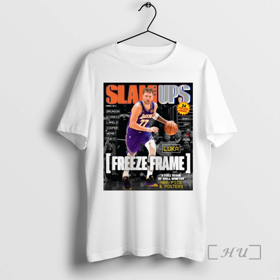 Officials Slam Ups Luka Doncic Freeze Frame Full Issue Wall Worthy T-Shirts, Hoodie, Sweatshirt - T-Shirt, Sweatshirt, Hoodie