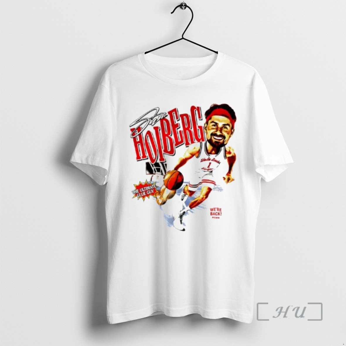 Officials Sam Hoiberg Player Nebraska Cornhuskers Were Back Glue Guy T-Shirts, Hoodie, Sweatshirt - T-Shirt, Sweatshirt, Hoodie