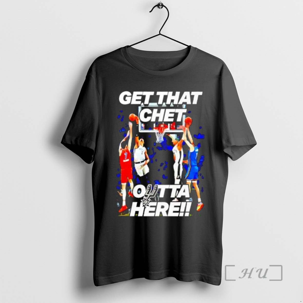 Officials San Antonio Spurs Get That Chet Outta Here T-Shirts, Hoodie, Sweatshirt - T-Shirt, Sweatshirt, Hoodie