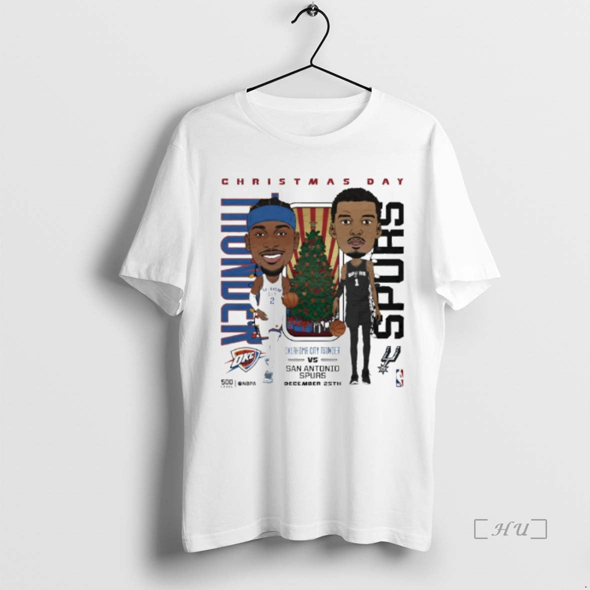 Officials San Antonio Spurs Vs Oklahoma City Thunder Nba Day Match Up T-Shirts, Hoodie, Sweatshirt - T-Shirt, Sweatshirt, Hoodie