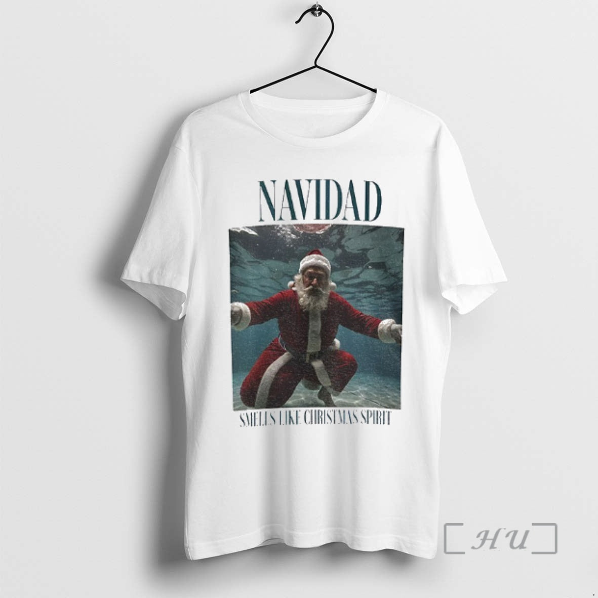 Officials Santa Claus Navidad Smells Like Spirit Merry T-Shirts, Hoodie, Sweatshirt - T-Shirt, Sweatshirt, Hoodie