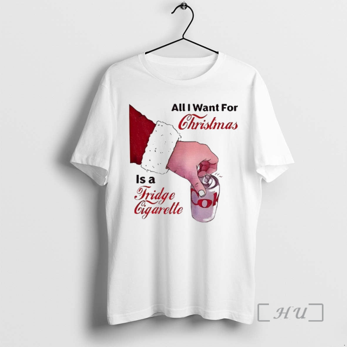 Officials Santa Claus All I Want Is Fridge Cigarette T-Shirts, Hoodie, Sweatshirt - T-Shirt, Sweatshirt, Hoodie