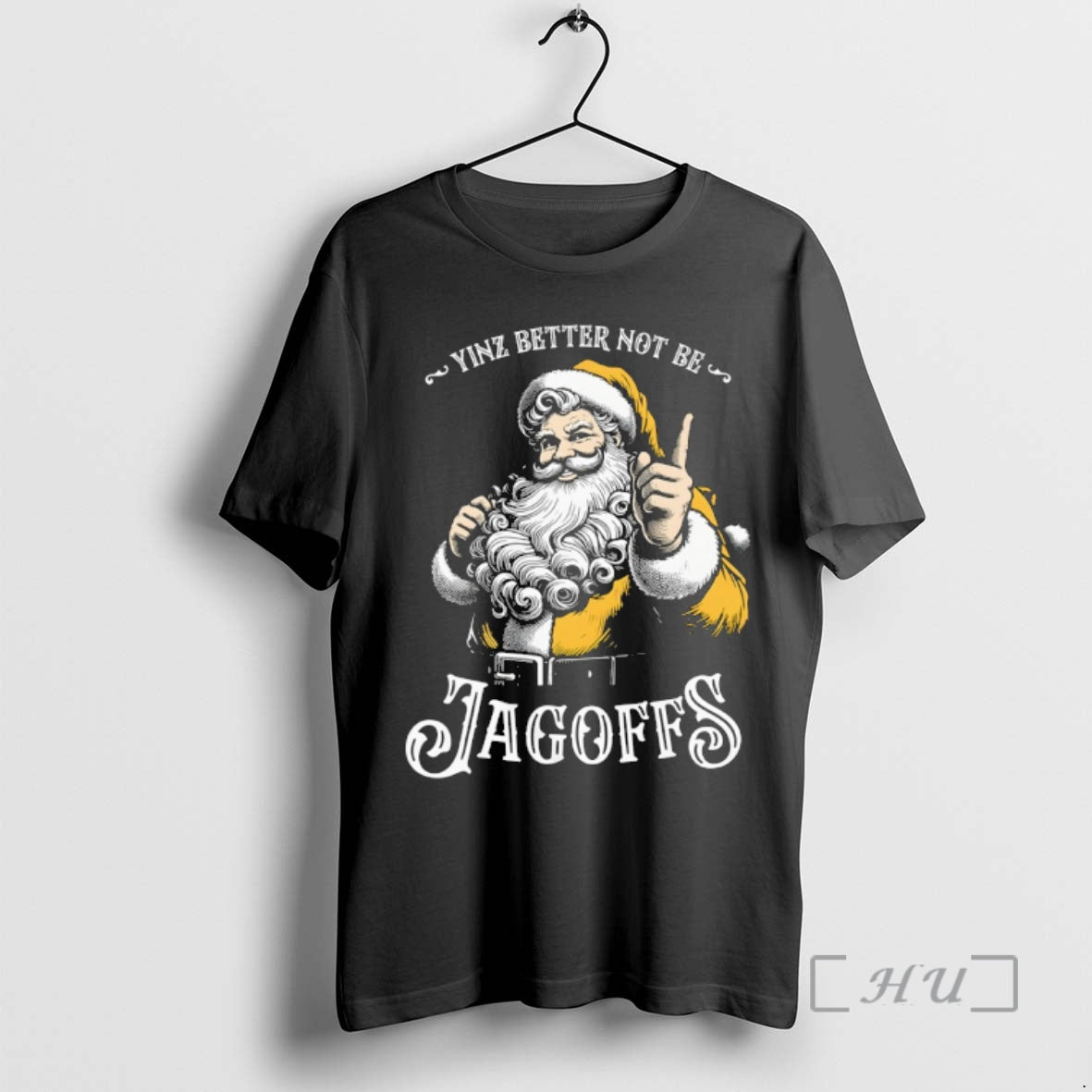 Officials Santa Claus Yinz Better Not Be Jagoffs Merry T-Shirts, Hoodie, Sweatshirt - T-Shirt, Sweatshirt, Hoodie