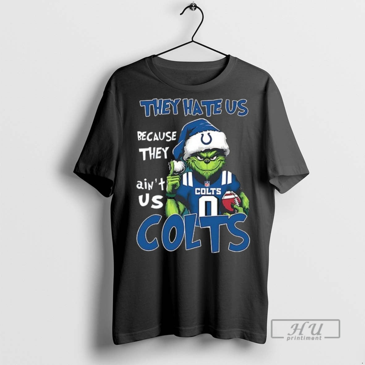 Officials Santa Grinch They Hate Us Because They Aint Us Indianapolis Colts Ceramic Ceramic T-Shirts, Hoodie, Sweatshirt - T-Shirt, Sweatshirt, Hoodie
