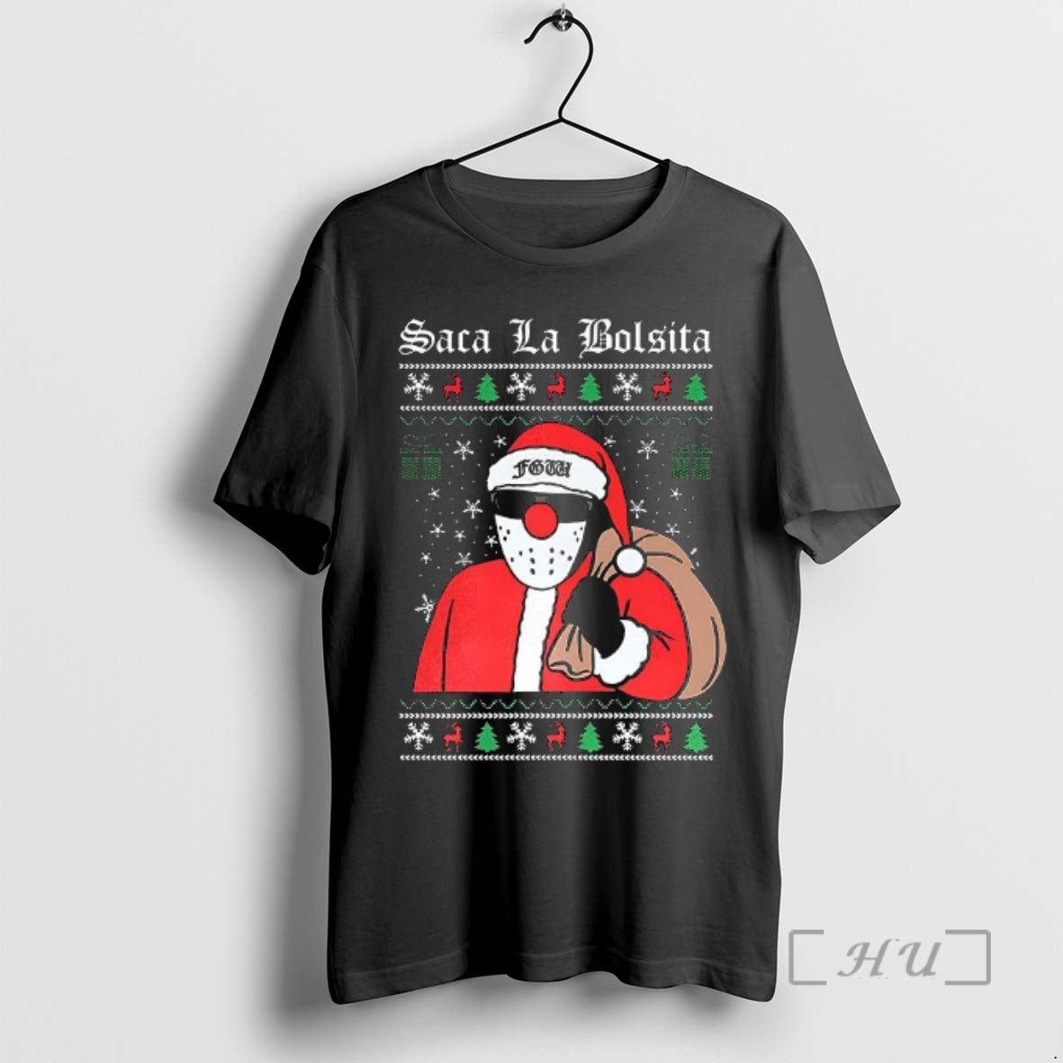 Officials Santa Saca La Bolsita Ugly T-Shirts, Hoodie, Sweatshirt - T-Shirt, Sweatshirt, Hoodie