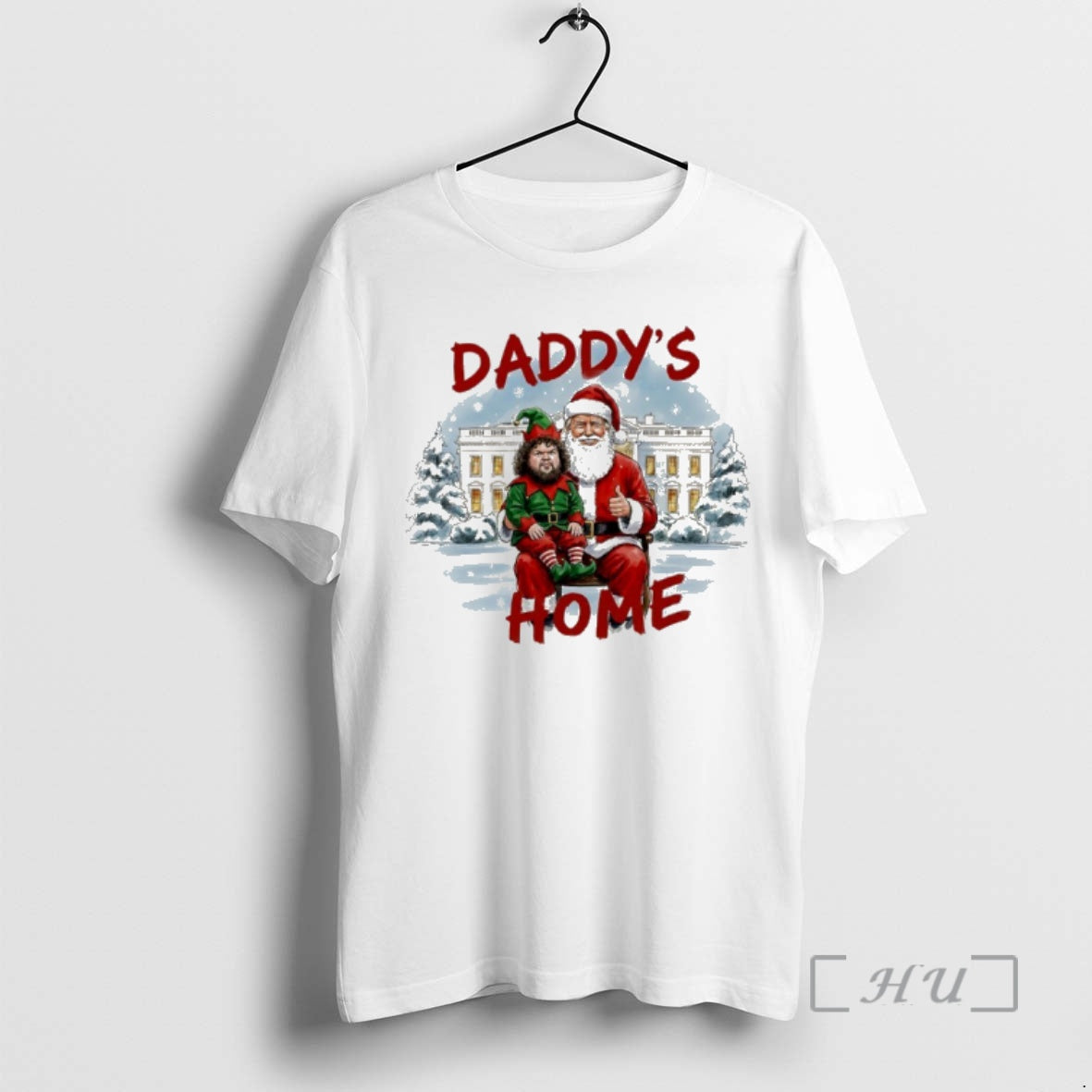 Officials Santas Trump Vance Daddys Home White House T-Shirts, Hoodie, Sweatshirt - T-Shirt, Sweatshirt, Hoodie