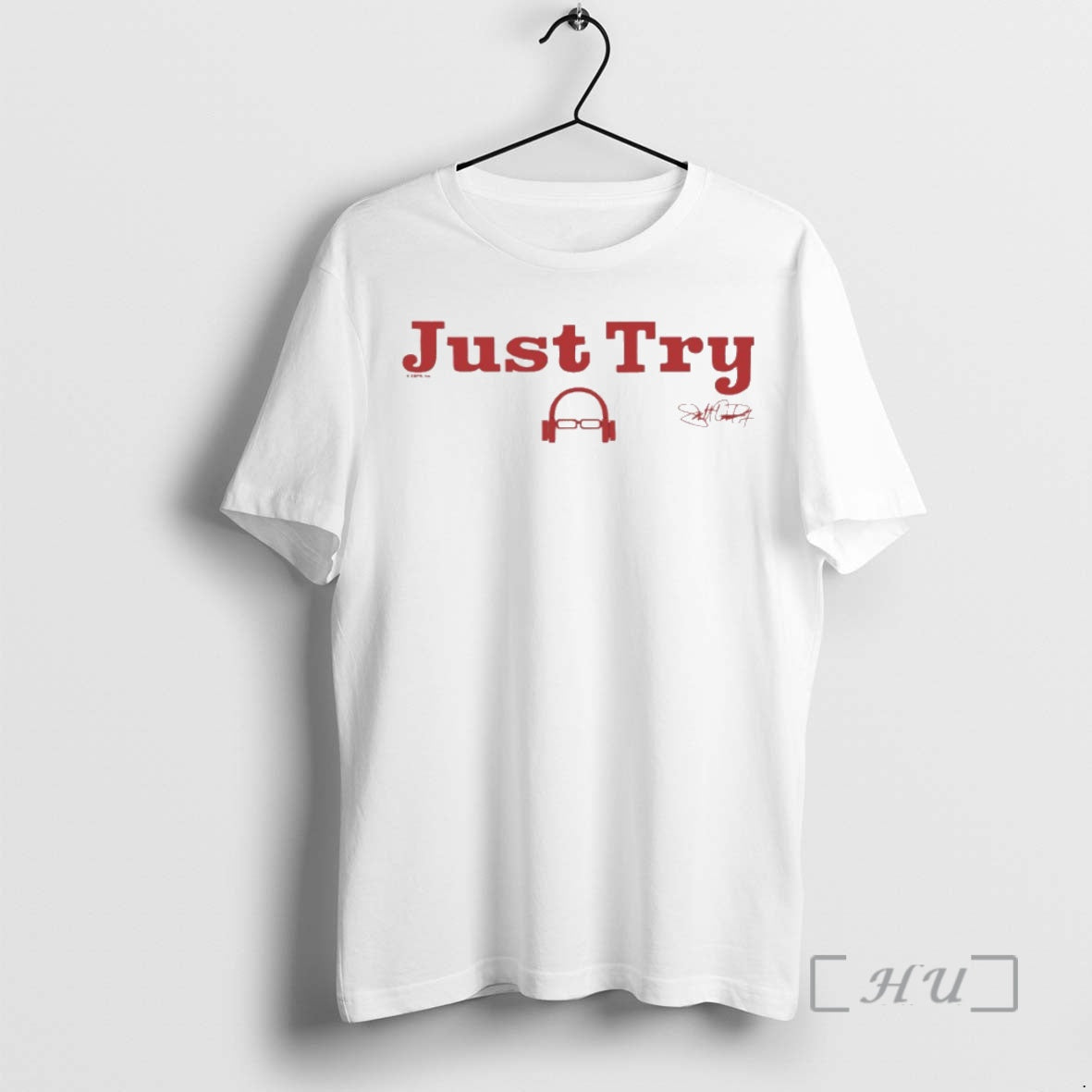 Officials Scott Van Pelt Just Try Signature Circle T-Shirts, Hoodie, Sweatshirt - T-Shirt, Sweatshirt, Hoodie
