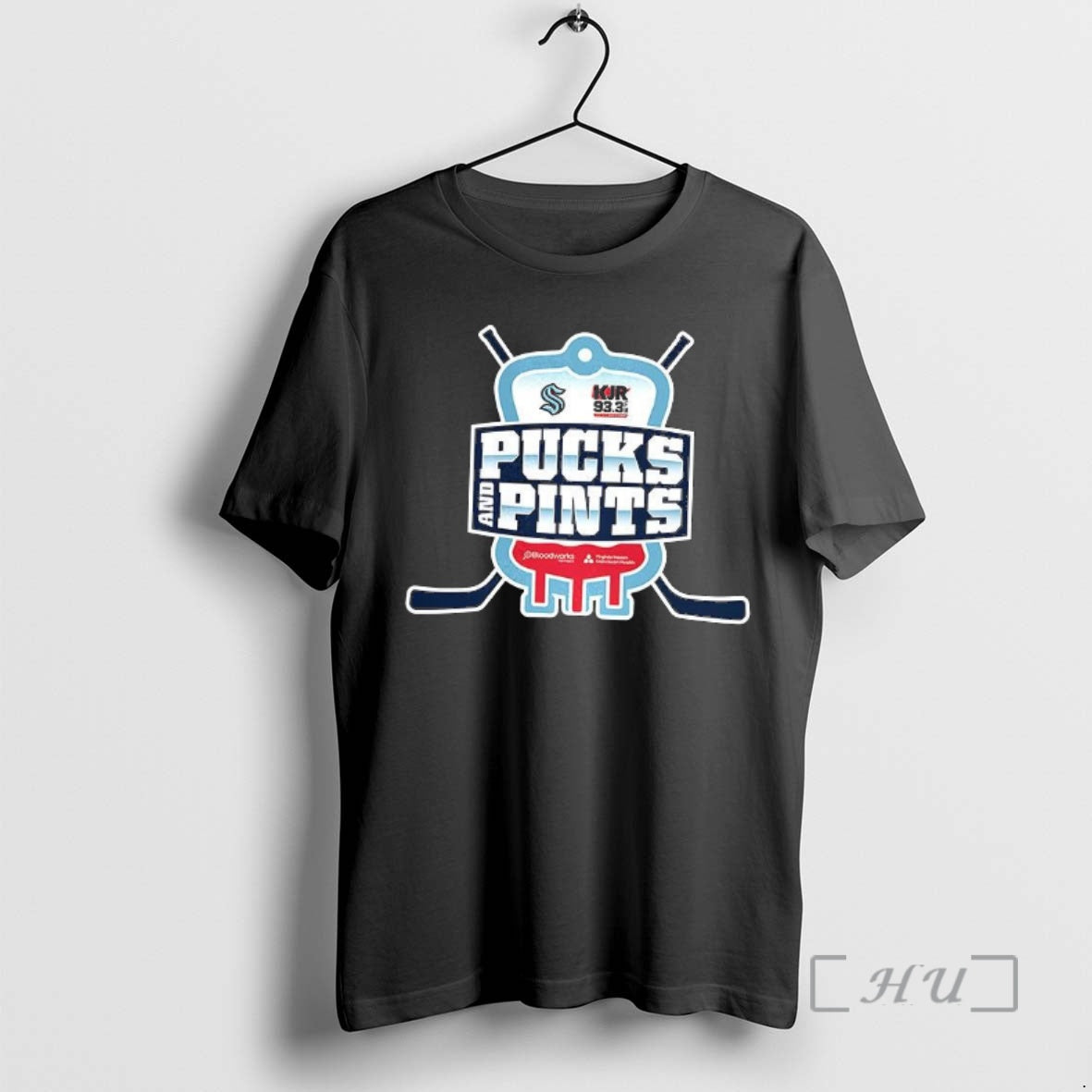 Officials Seattle Kraken Pucks Pints Logo T-Shirts, Hoodie, Sweatshirt - T-Shirt, Sweatshirt, Hoodie