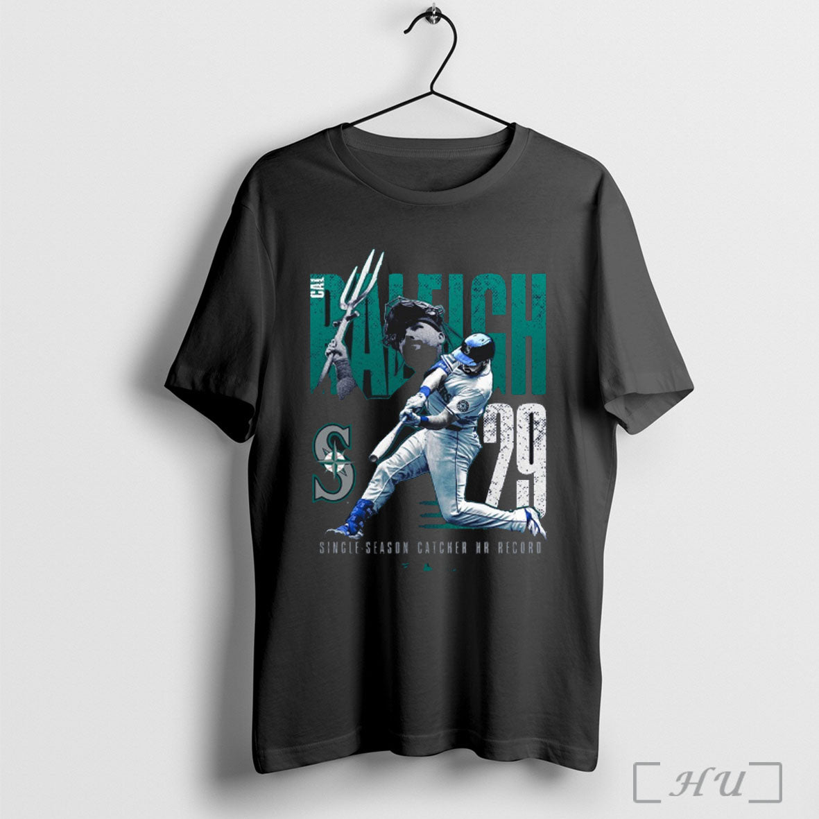 Officials Seattle Mariners Mlb Cal Raleigh Single Season Catcher Home Run Record 2025 T-Shirts, Hoodie, Sweatshirt - T-Shirt, Sweatshirt, Hoodie