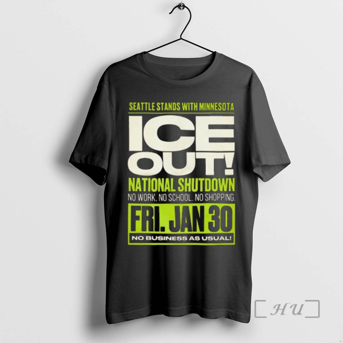 Officials Seattle Stand Minnesota Ice Out National Shutdown January 30 2026 T-Shirts, Hoodie, Sweatshirt - T-Shirt, Sweatshirt, Hoodie