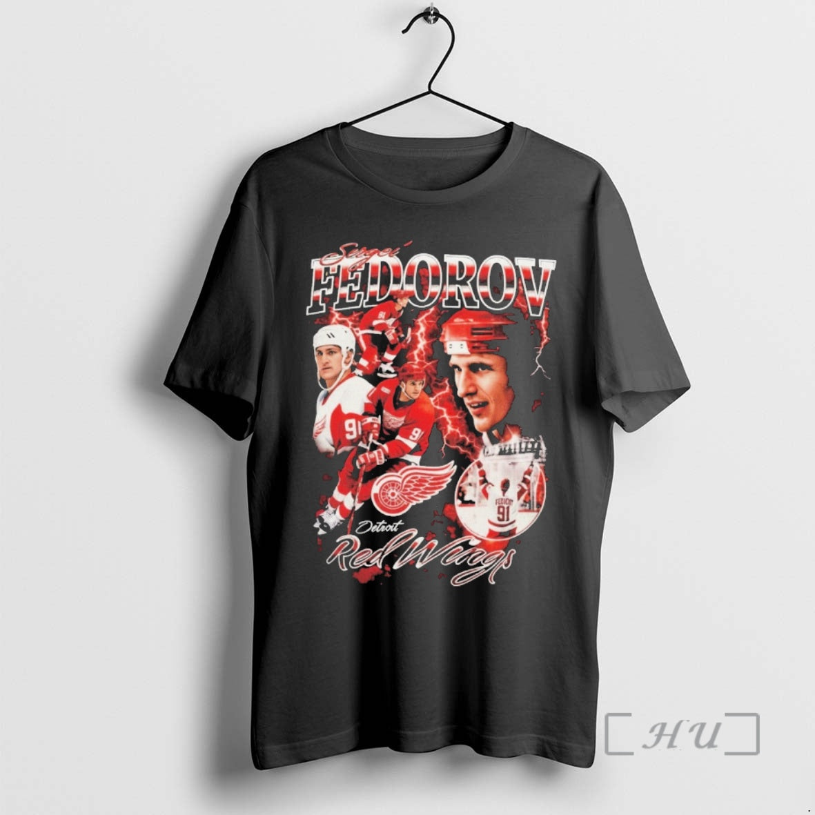 Officials Sergei Fedorov Detroit Red Wings 2026 T-Shirts, Hoodie, Sweatshirt - T-Shirt, Sweatshirt, Hoodie