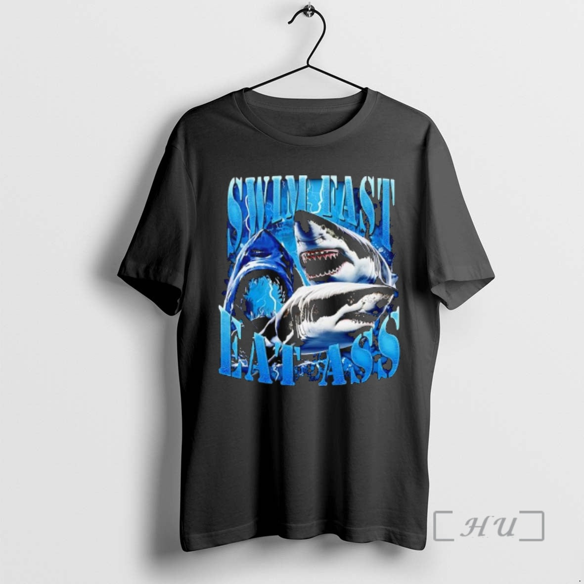 Officials Sharks Swim Fast Eat Ass T-Shirts, Hoodie, Sweatshirt - T-Shirt, Sweatshirt, Hoodie