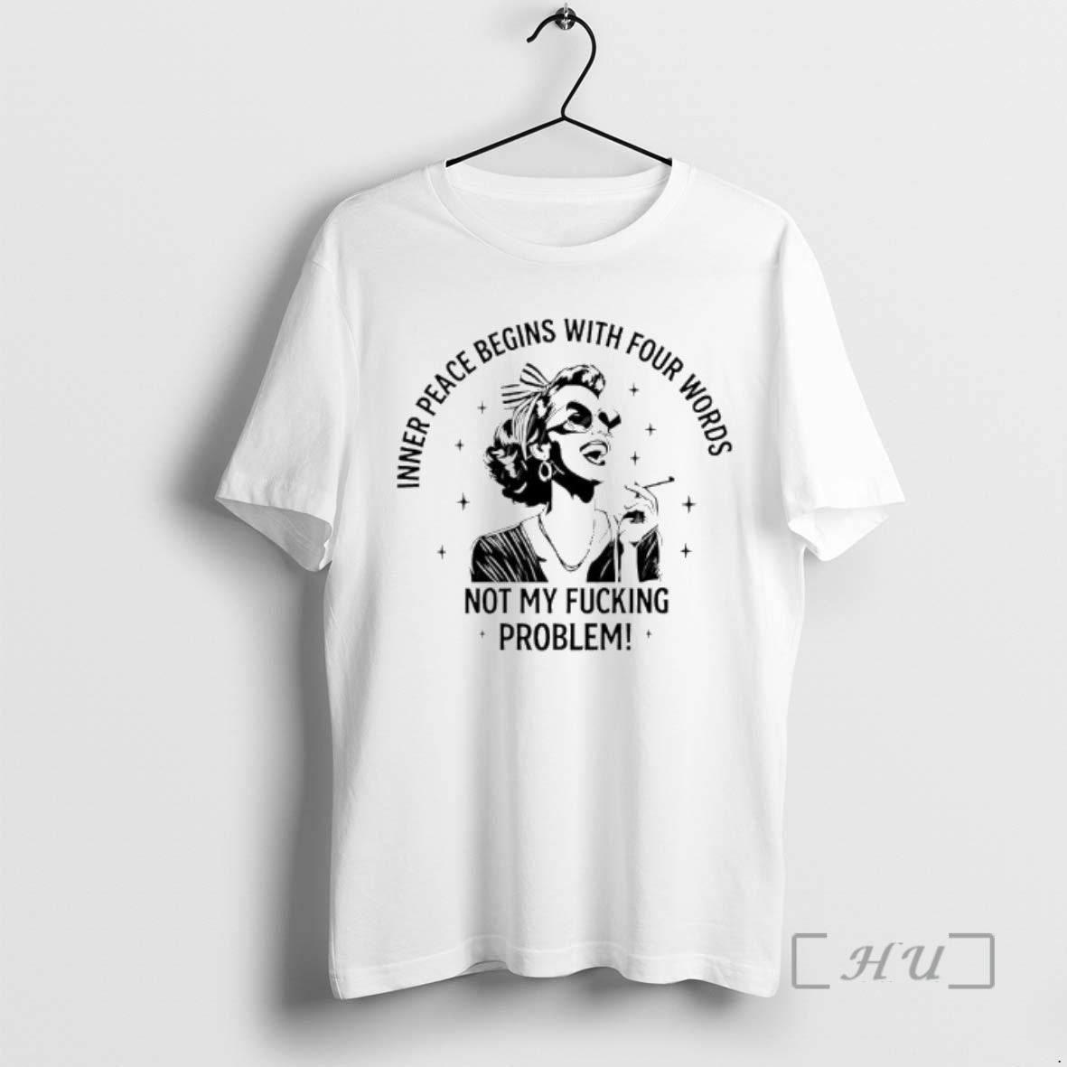 Officials She Inner Peace Begins Four Words Not My Fucking Problem T-Shirts, Hoodie, Sweatshirt - T-Shirt, Sweatshirt, Hoodie