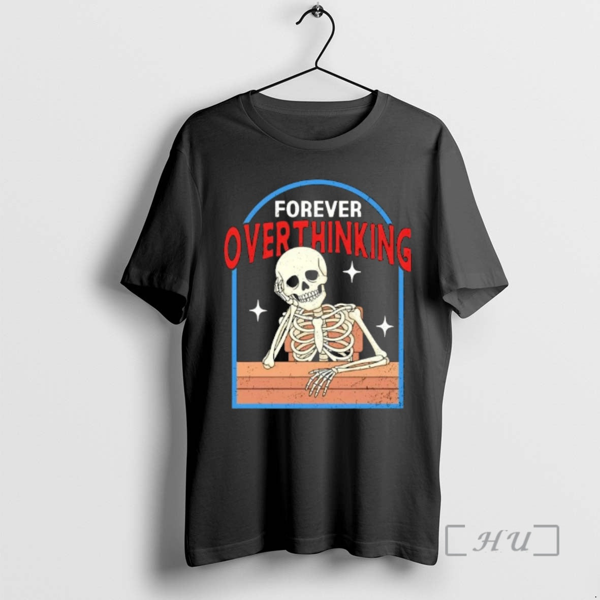 Officials Skeleton Forever Overthinking Vintage T-Shirts, Hoodie, Sweatshirt - T-Shirt, Sweatshirt, Hoodie