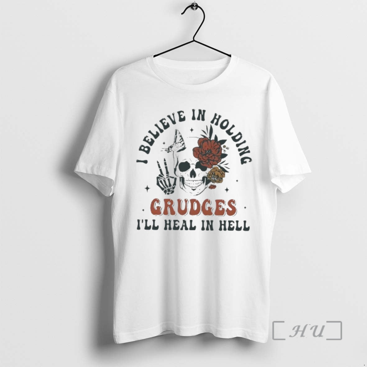 Officials Skull I Believe Holding Grudges Ill Heal Hell T-Shirts, Hoodie, Sweatshirt - T-Shirt, Sweatshirt, Hoodie