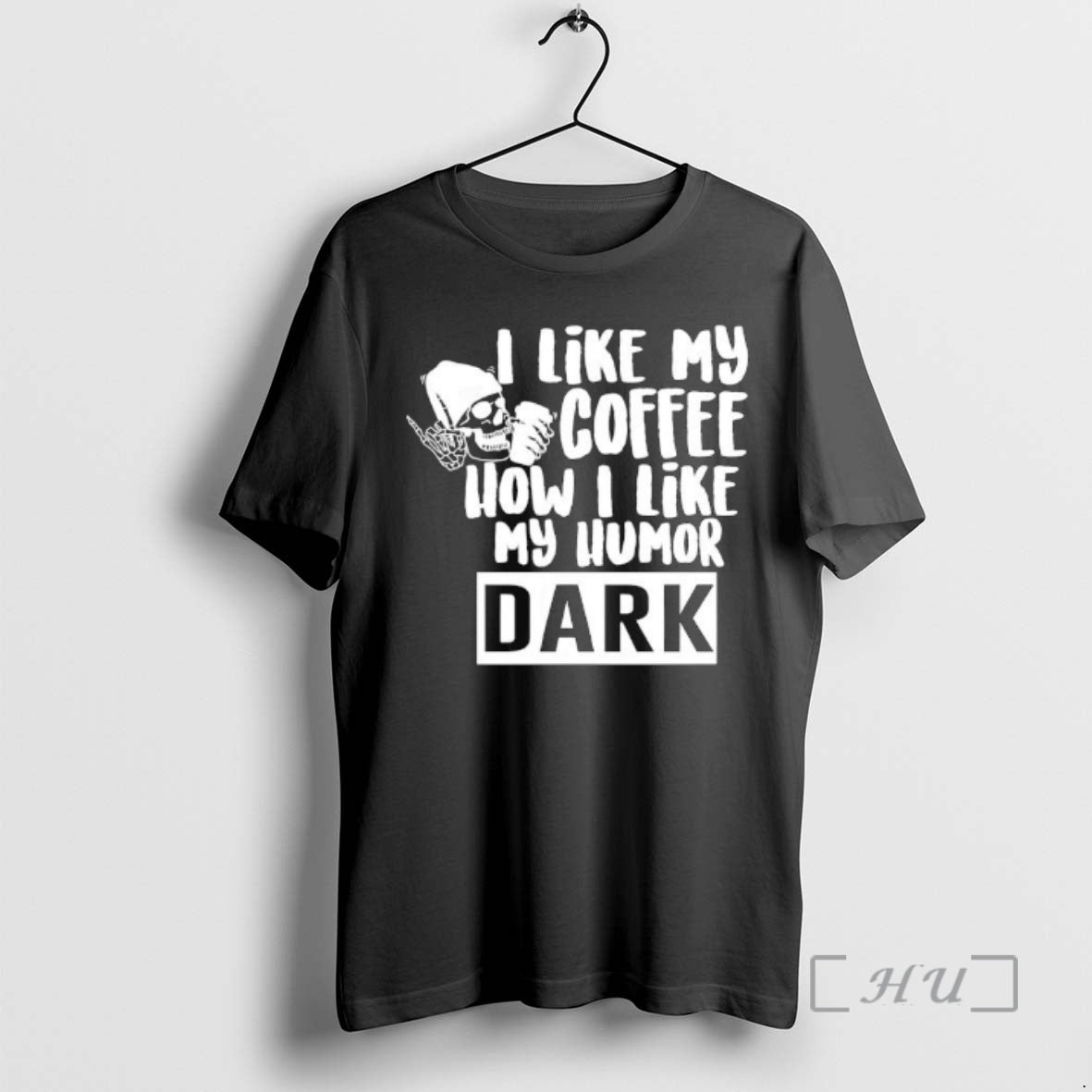 Officials Skull I Like My Coffee How I Like My Humor Dark T-Shirts, Hoodie, Sweatshirt - T-Shirt, Sweatshirt, Hoodie