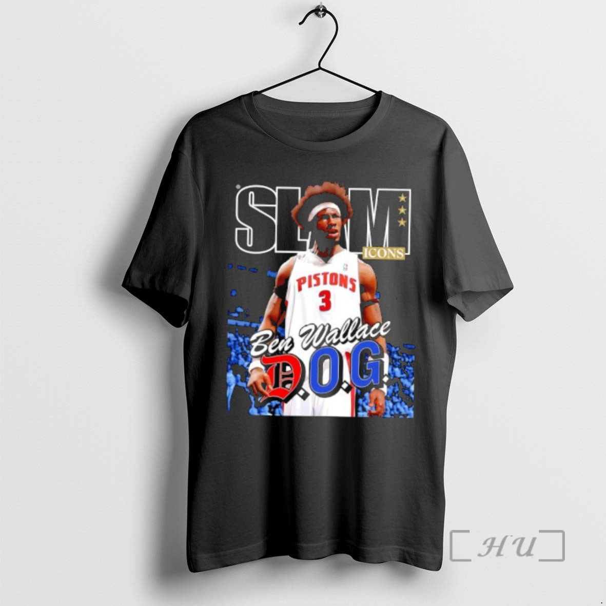 Officials Slam Icons Nba Champion Ben Wallace D O T-Shirts, Hoodie, Sweatshirt - T-Shirt, Sweatshirt, Hoodie