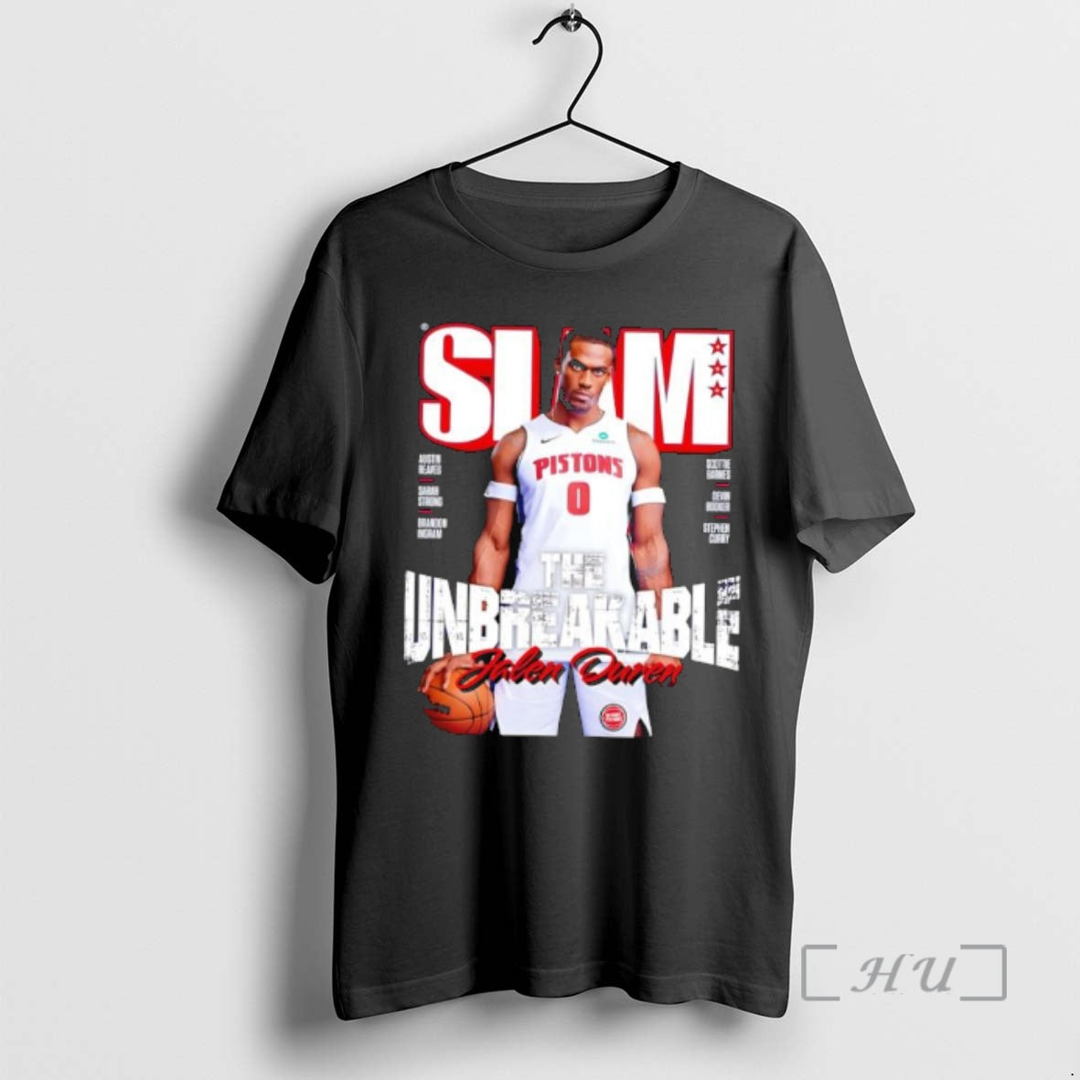 Officials Slam Unbreakable Jalen Duren Detroit Pistons T-Shirts, Hoodie, Sweatshirt - T-Shirt, Sweatshirt, Hoodie