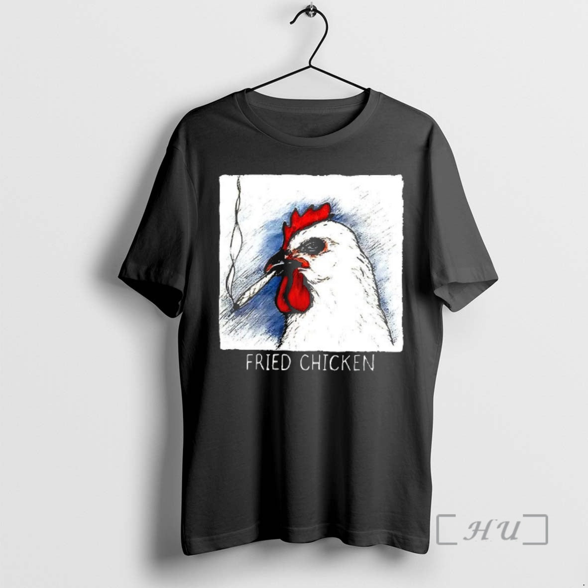 Officials Smoking Weed Fried Chicken Sketch T-Shirts, Hoodie, Sweatshirt - T-Shirt, Sweatshirt, Hoodie