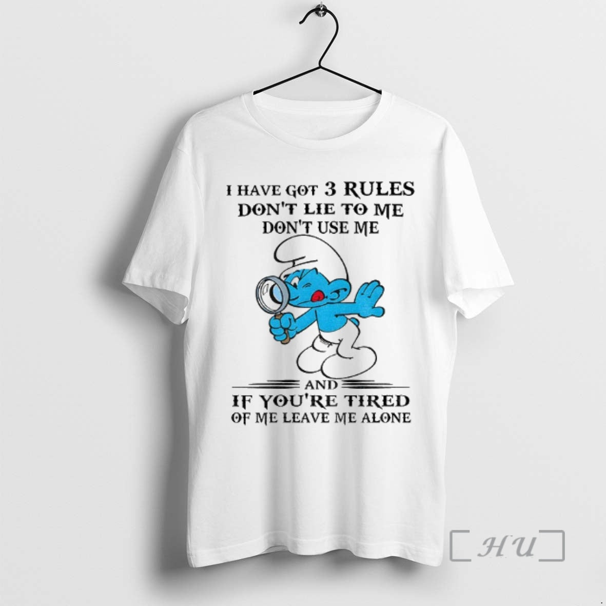 Officials Smurf I Have Got 3 Rules Dont Lie Me Dont Use Me T-Shirts, Hoodie, Sweatshirt - T-Shirt, Sweatshirt, Hoodie