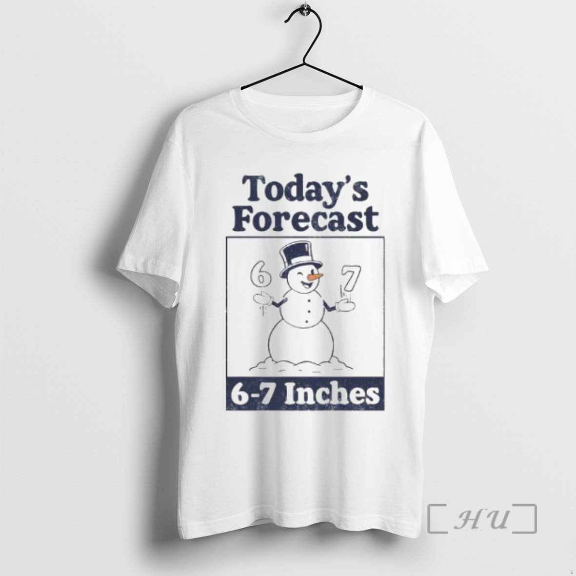 Officials Snowman Todays Forecast 6 7 Inches Ornaments T-Shirts, Hoodie, Sweatshirt - T-Shirt, Sweatshirt, Hoodie