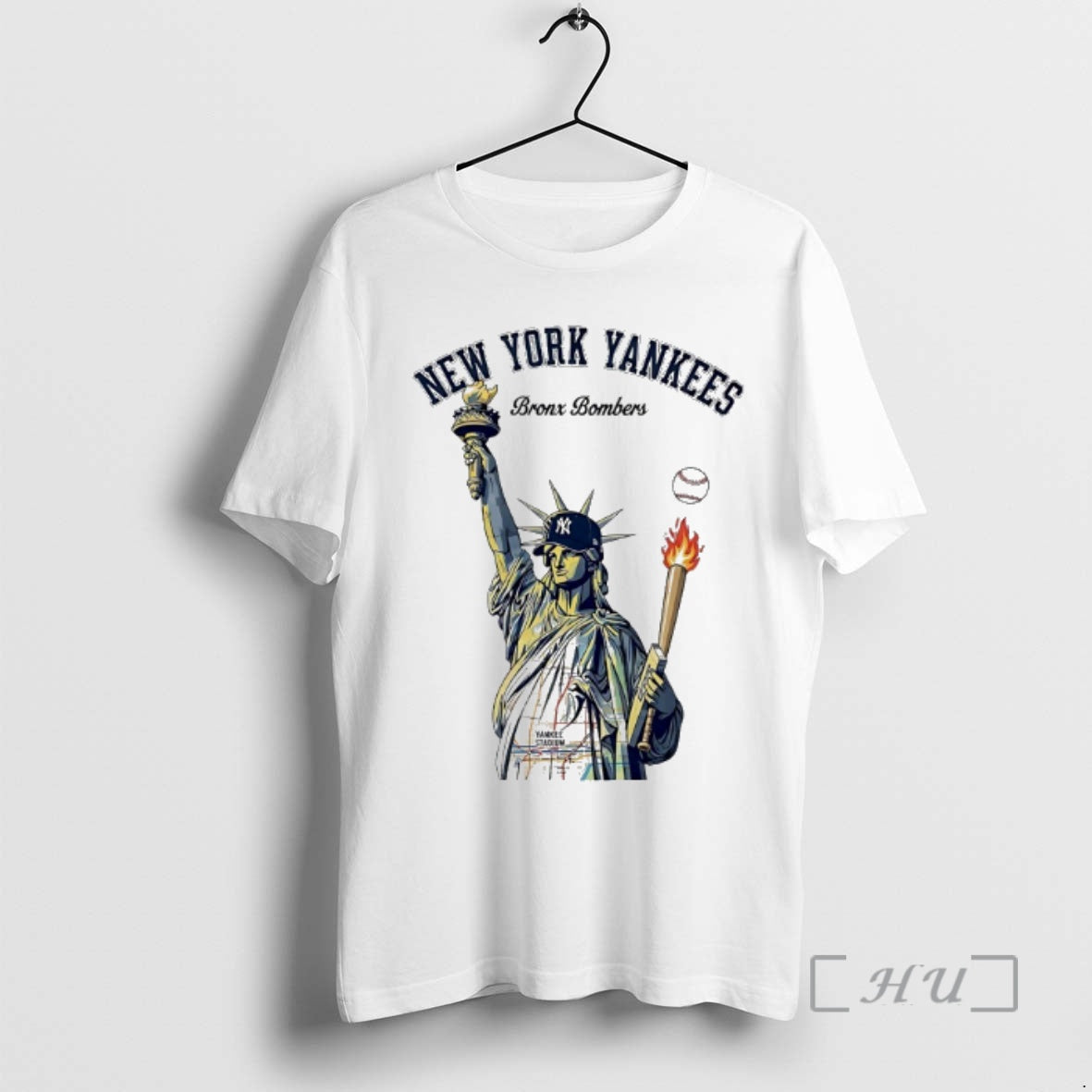 Officials Statue Liberty New York Yankees Bronx Bombers T-Shirts, Hoodie, Sweatshirt - T-Shirt, Sweatshirt, Hoodie