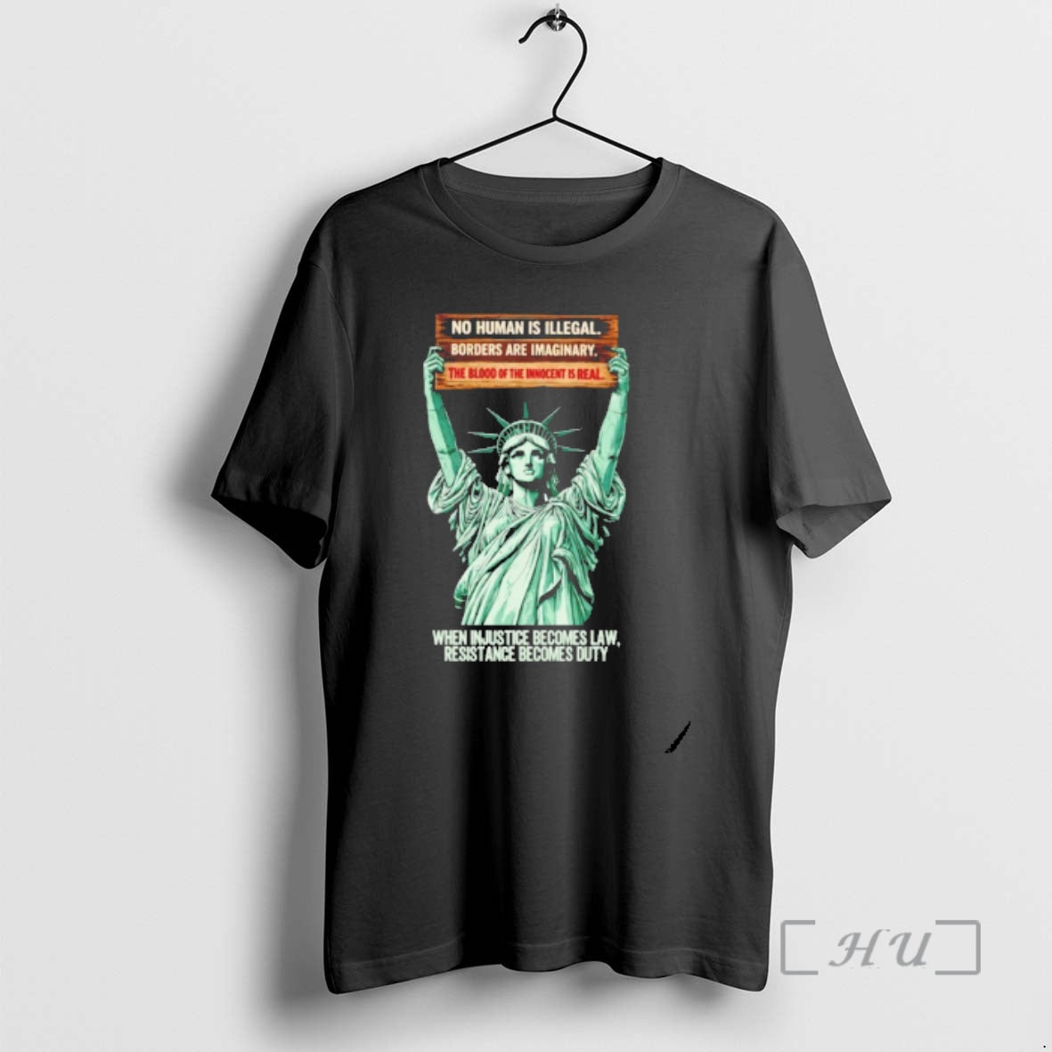 Officials Statue Liberty When Injustice Becomes Law Resistance Becomes Duty T-Shirts, Hoodie, Sweatshirt - T-Shirt, Sweatshirt, Hoodie