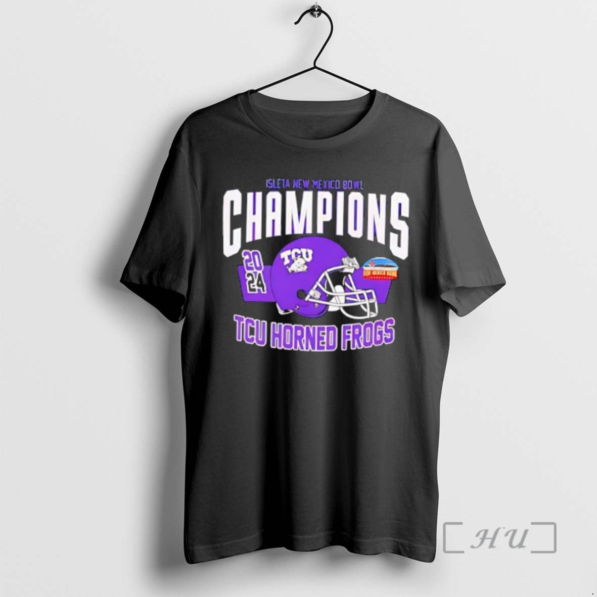 Officials Tcu Horned Frogs Helmet New Mexico Bowl Champions 2024 T-Shirts, Hoodie, Sweatshirt - T-Shirt, Sweatshirt, Hoodie