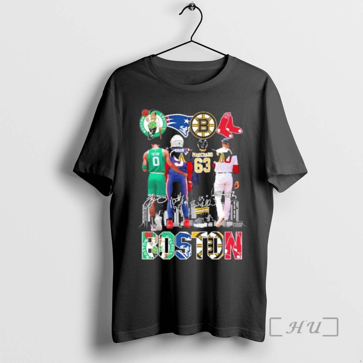 Officials Tatum Legends Boston City Sports Skyline Signatures T-Shirts, Hoodie, Sweatshirt - T-Shirt, Sweatshirt, Hoodie
