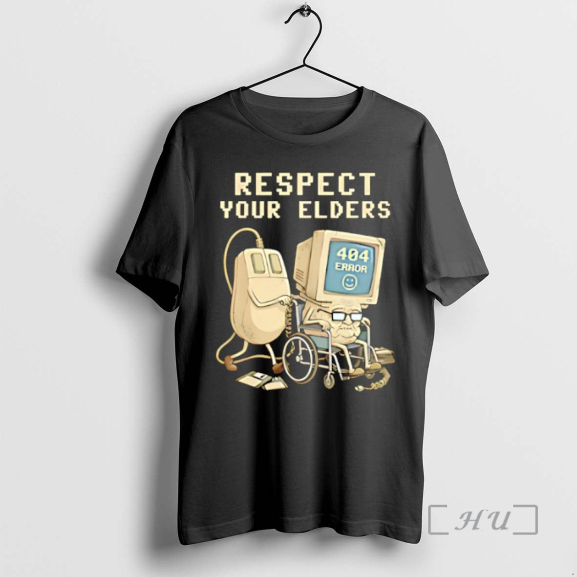 Officials Tech 404 Error Hilarious Respect Your Elders T-Shirts, Hoodie, Sweatshirt - T-Shirt, Sweatshirt, Hoodie