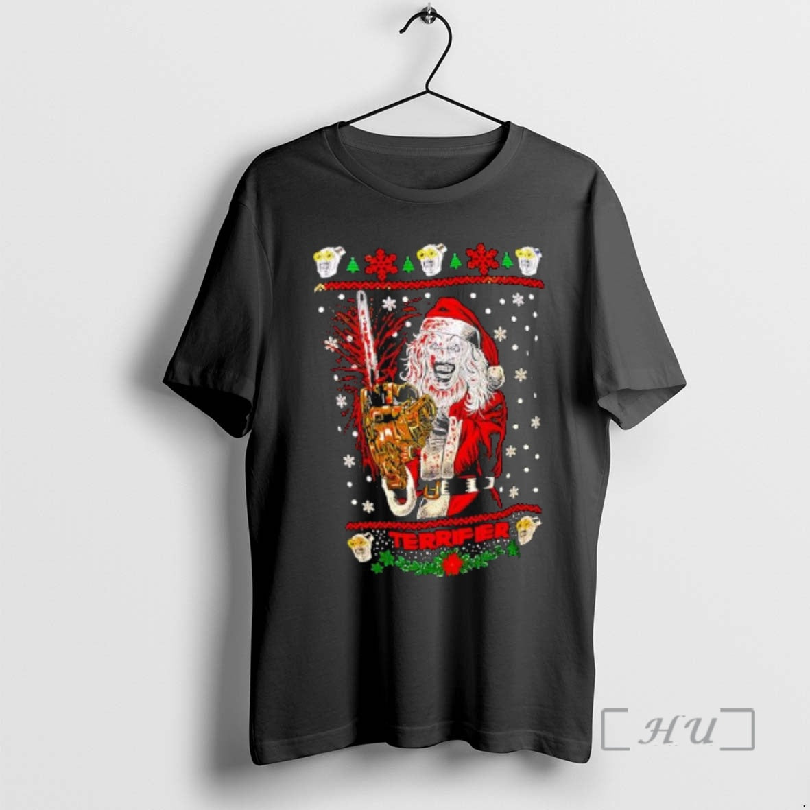 Officials Terrifier Santa T-Shirts, Hoodie, Sweatshirt - T-Shirt, Sweatshirt, Hoodie