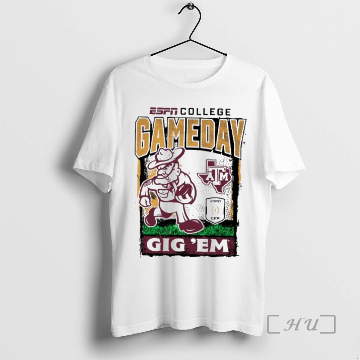 Officials Texas Am Aggies 2025 26 Cfp College Gameday Mascot Gig Em T-Shirts, Hoodie, Sweatshirt - T-Shirt, Sweatshirt, Hoodie