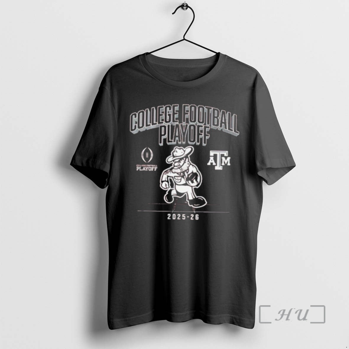 Officials Texas Am Aggies 2025 Cfb Playoff Mascot T-Shirts, Hoodie, Sweatshirt - T-Shirt, Sweatshirt, Hoodie