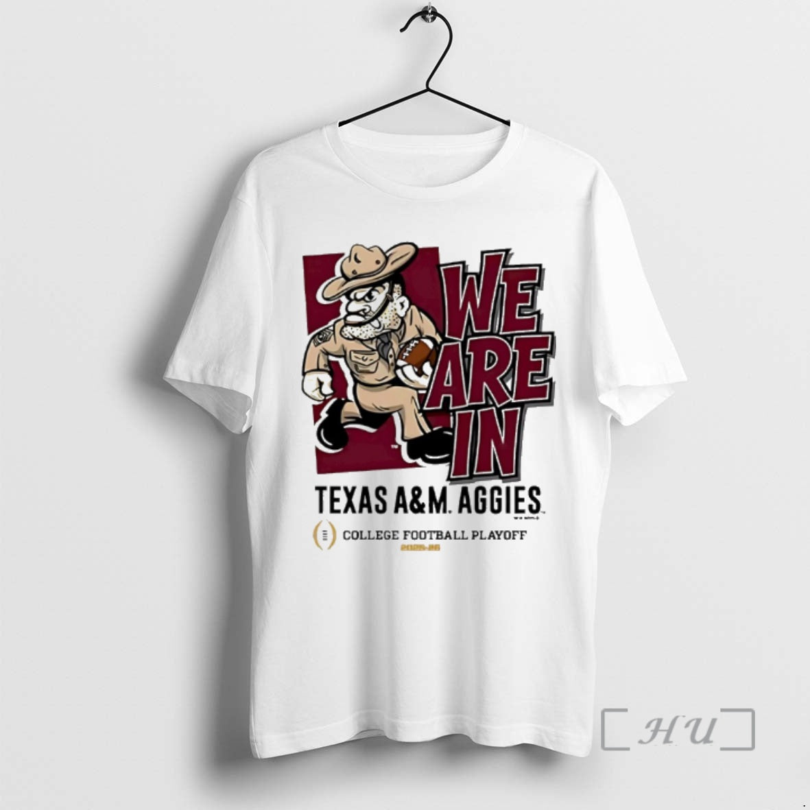 Officials Texas Am Aggies 2025 Cfp Bound We Are Mascot T-Shirts, Hoodie, Sweatshirt - T-Shirt, Sweatshirt, Hoodie