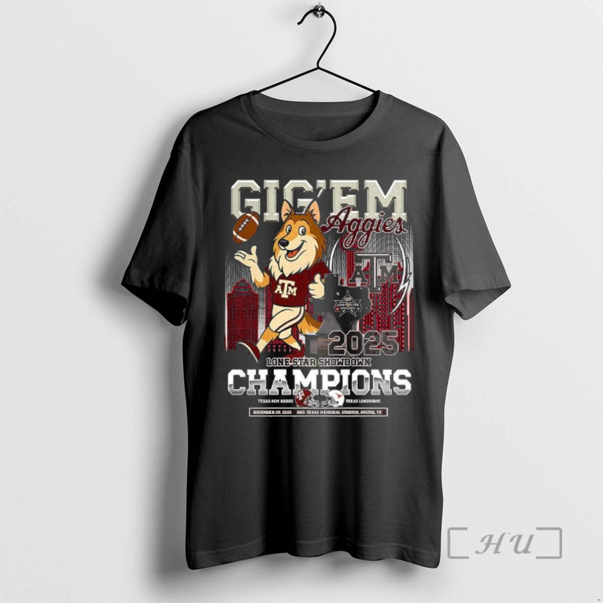 Officials Texas Am Aggies Mascot Gig Em Lone Star Showdown Champions T-Shirts, Hoodie, Sweatshirt - T-Shirt, Sweatshirt, Hoodie