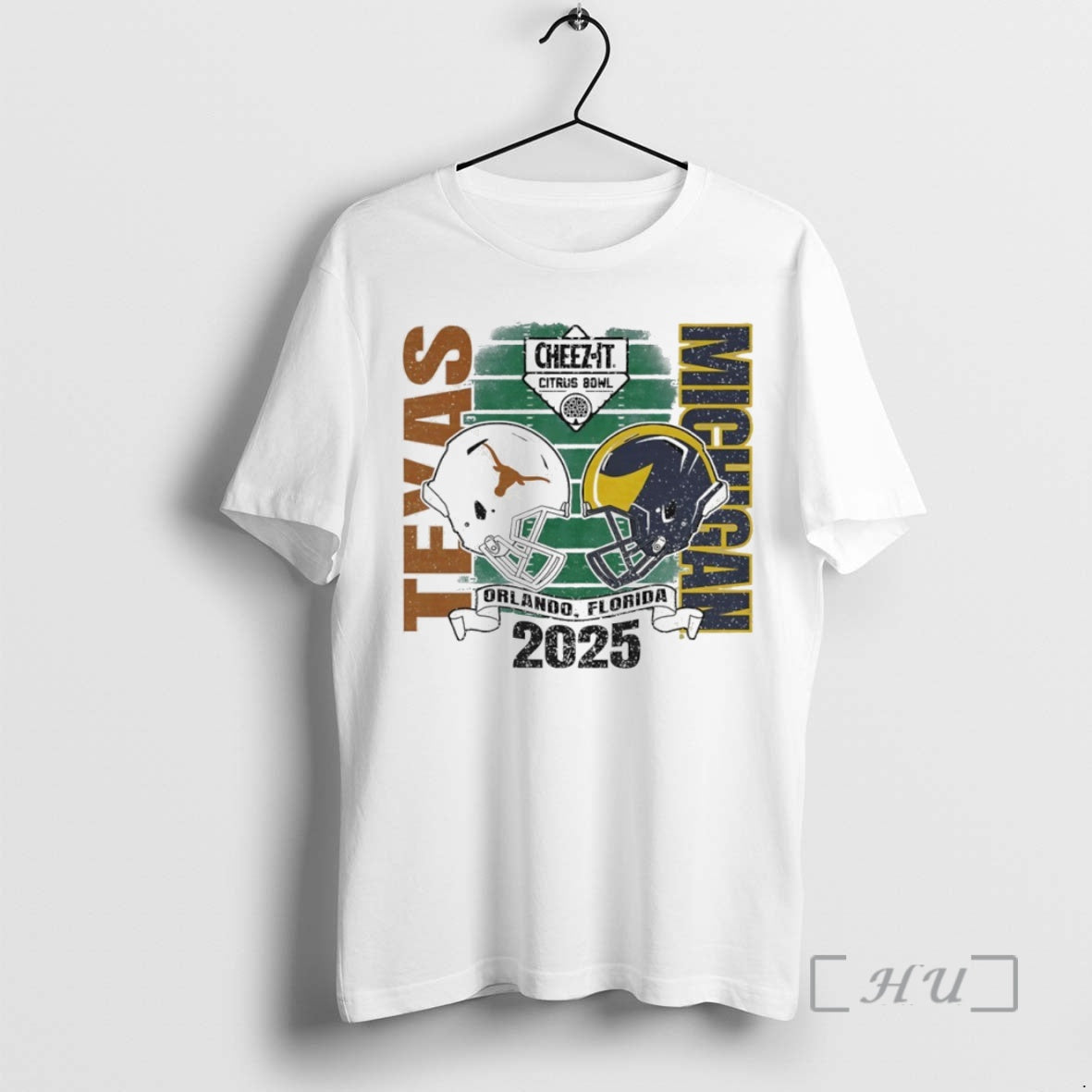 Officials Texas Longhorns Vs Michigan Wolverines 2025 Citrus Bowl Helmet Circle T-Shirts, Hoodie, Sweatshirt - T-Shirt, Sweatshirt, Hoodie