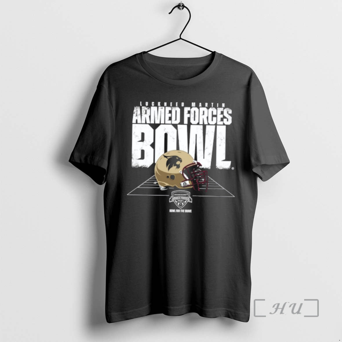 Officials Texas State Bobcats 2026 Lockheed Martin Armed Forces Bowl Helmet T-Shirts, Hoodie, Sweatshirt - T-Shirt, Sweatshirt, Hoodie
