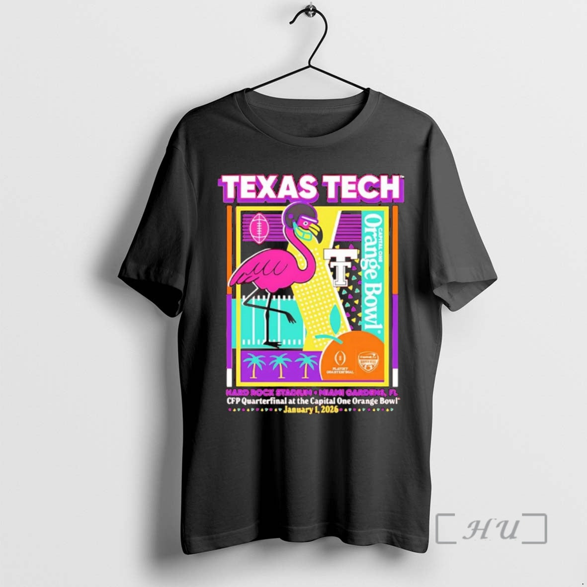 Officials Texas Tech Red Raiders 2025 Cfp Quarterfinal Orange Bowl T-Shirts, Hoodie, Sweatshirt - T-Shirt, Sweatshirt, Hoodie