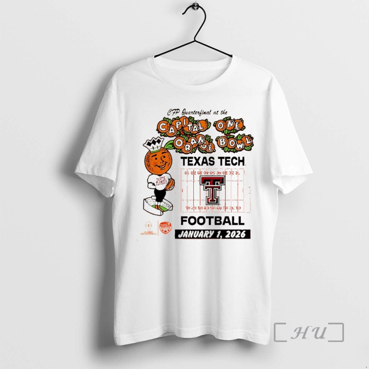 Officials Texas Tech Red Raiders 2025 Orange Bowl Mascot T-Shirts, Hoodie, Sweatshirt - T-Shirt, Sweatshirt, Hoodie